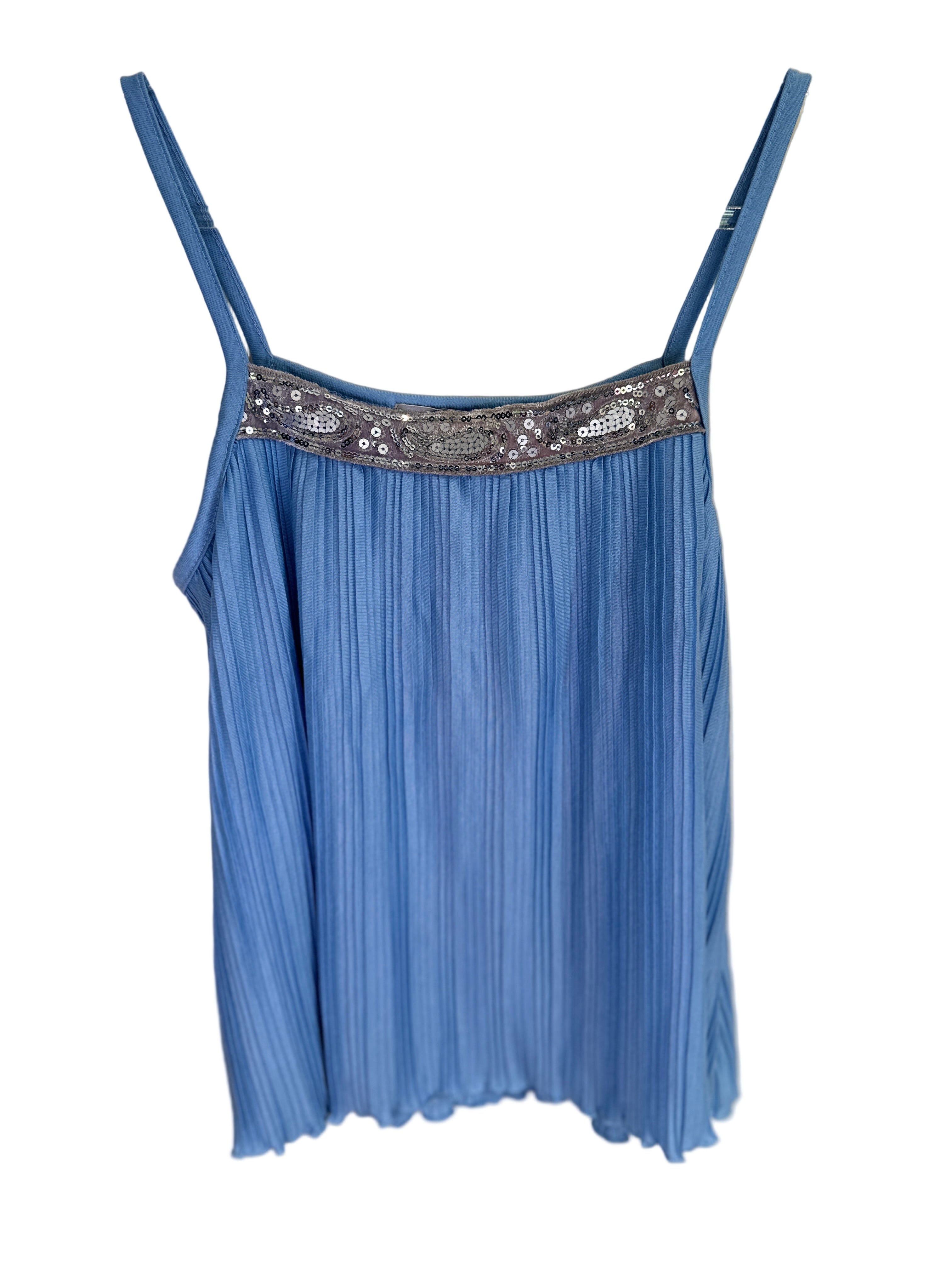 BOBO | Blue Sequin Cami | 8