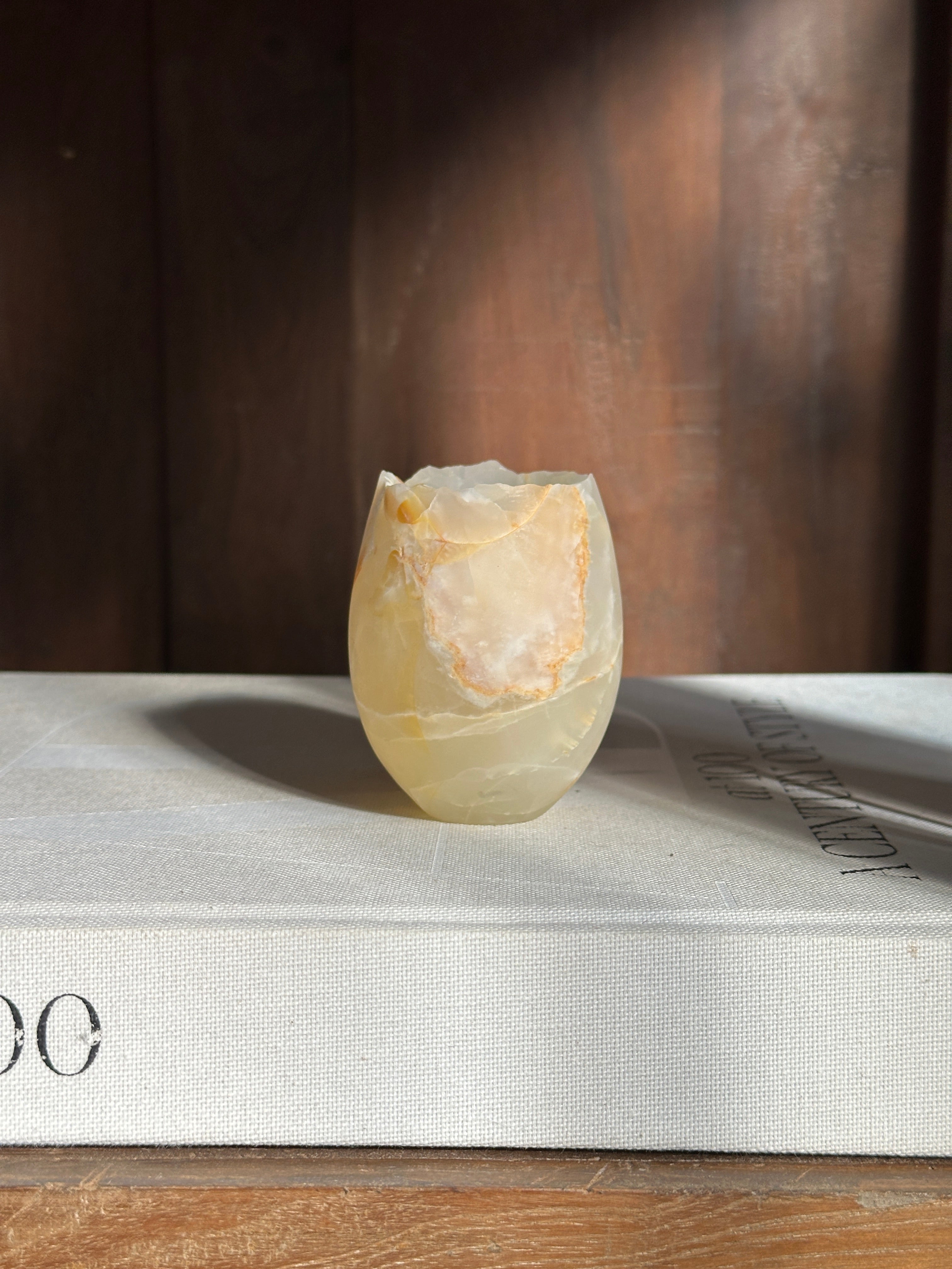 Tulip Onyx Candle Holder