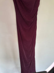PAGANI Sparkling Purple Cowl Neck Dress | 8