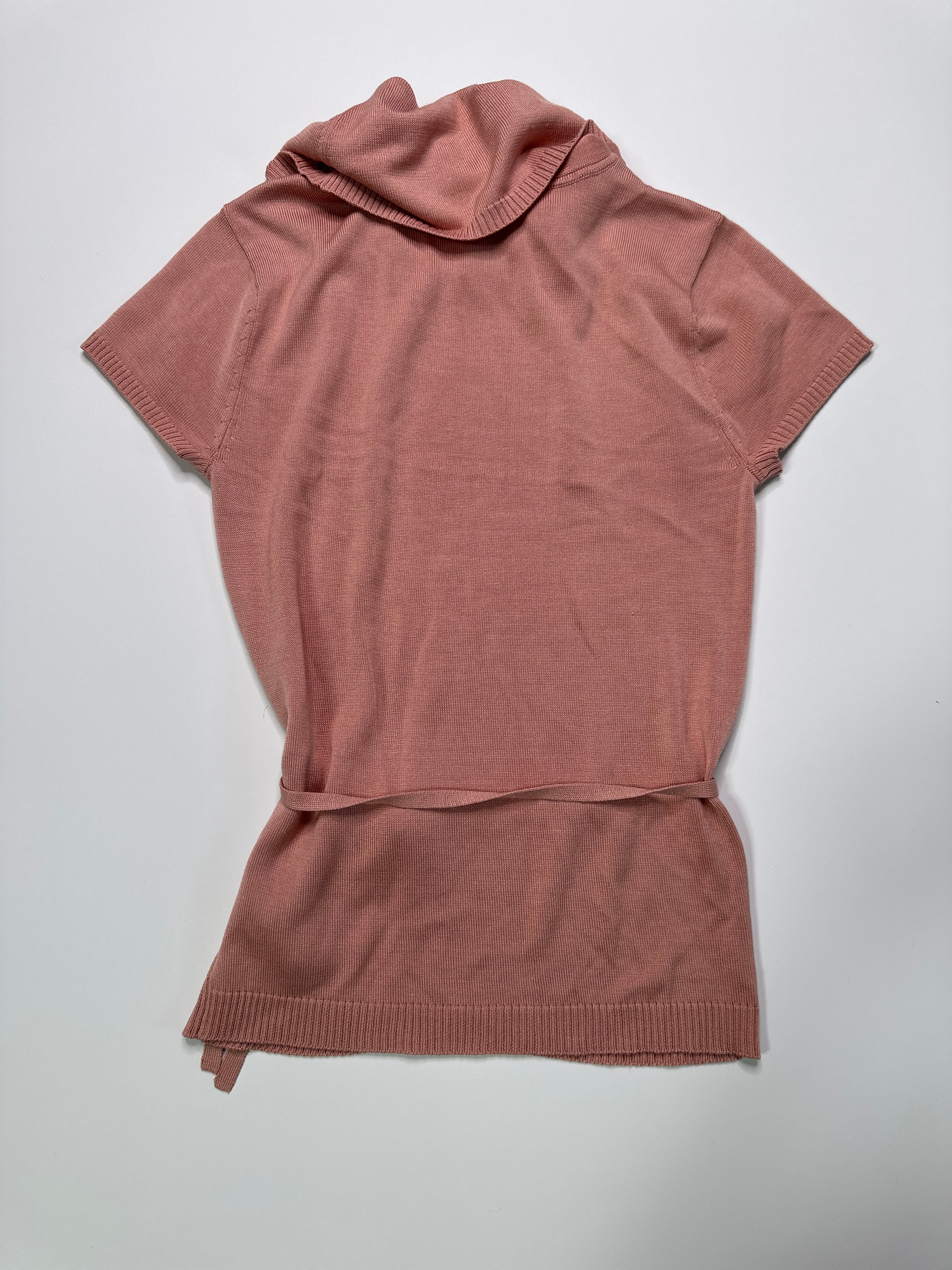 BCBG MAXAZRIA | Silk & Cashmere Cowl Tank | S