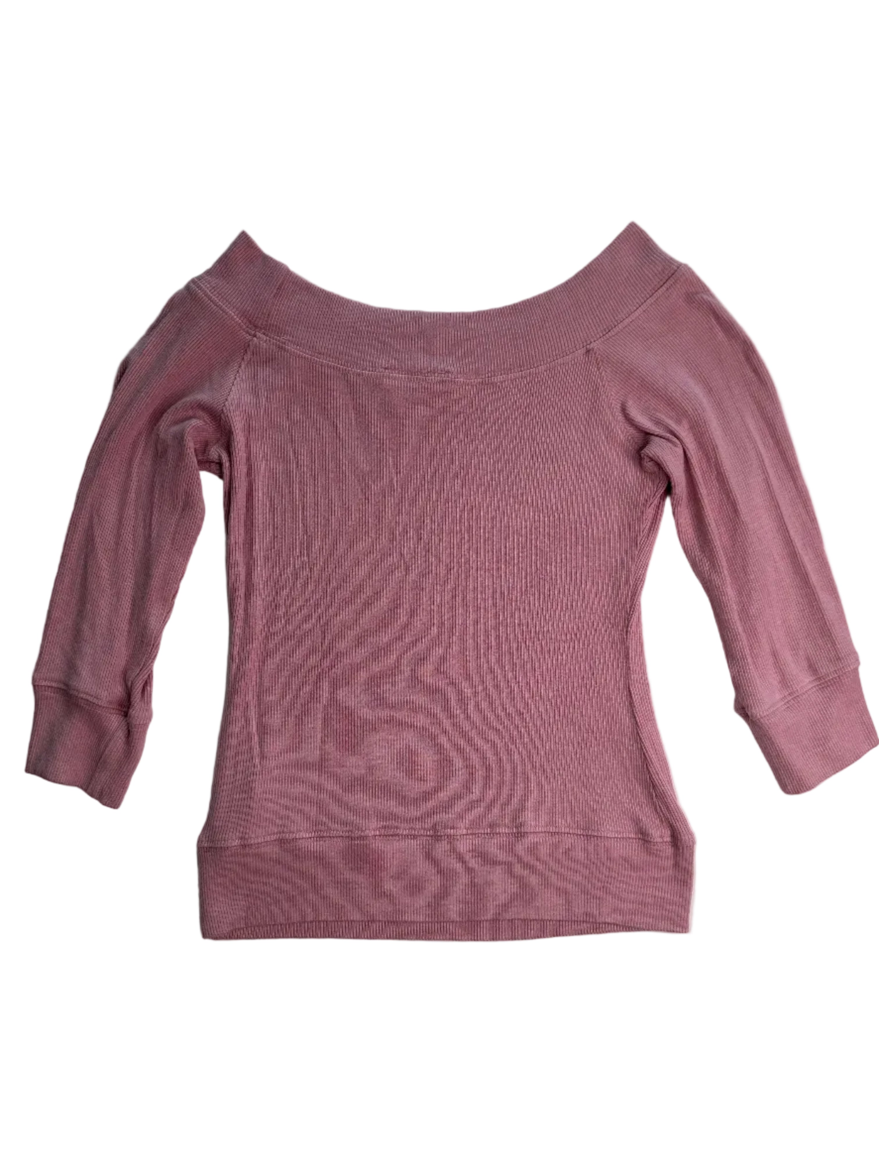 BEBE | Rose Off the Shoulder 3/4 sleeve top | S
