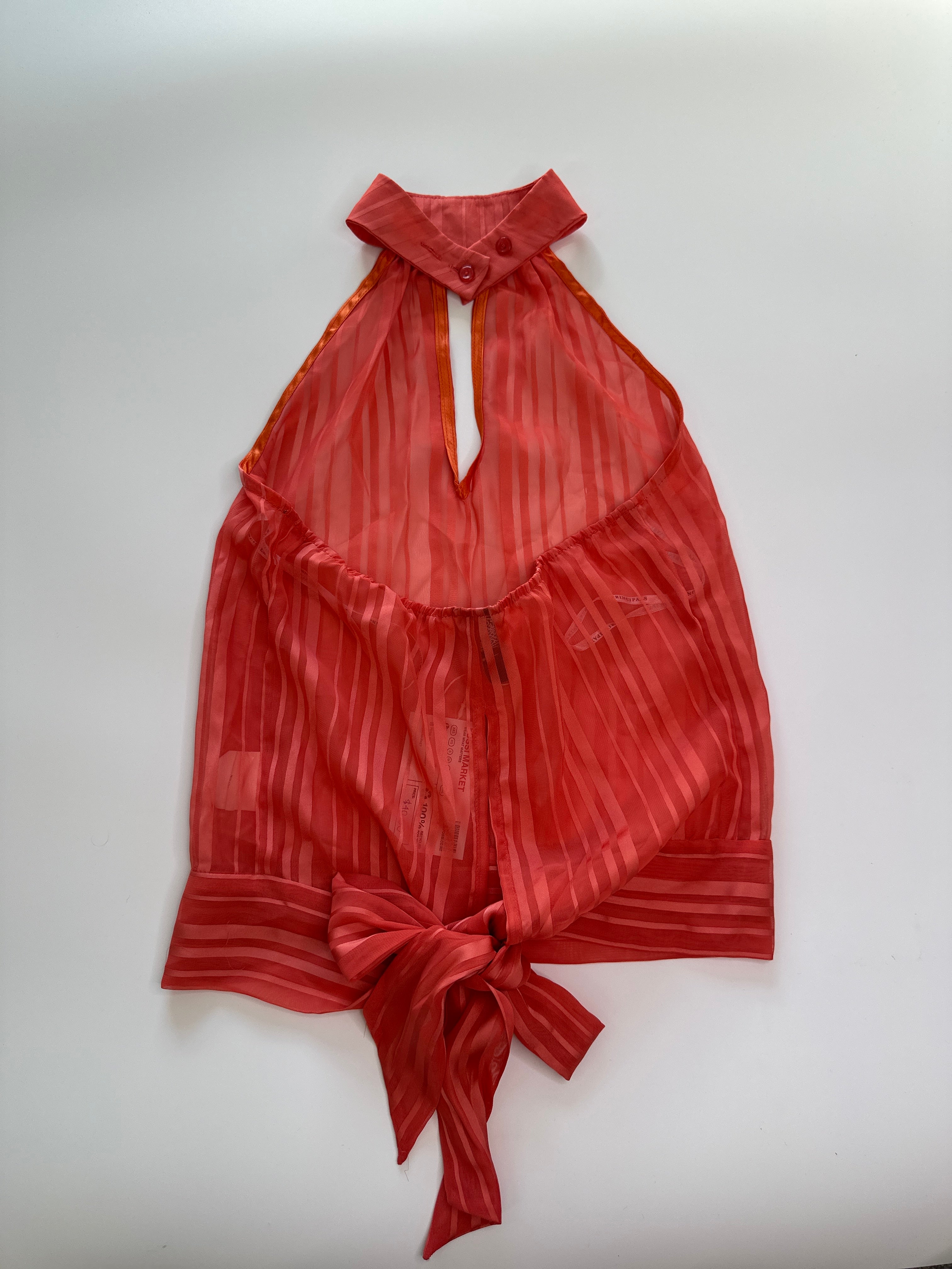 Principals | Vintage Coral Halter Neck | 10