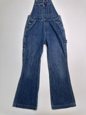 Tommy Hilfiger Vintage | 90s Denim Overalls | XS
