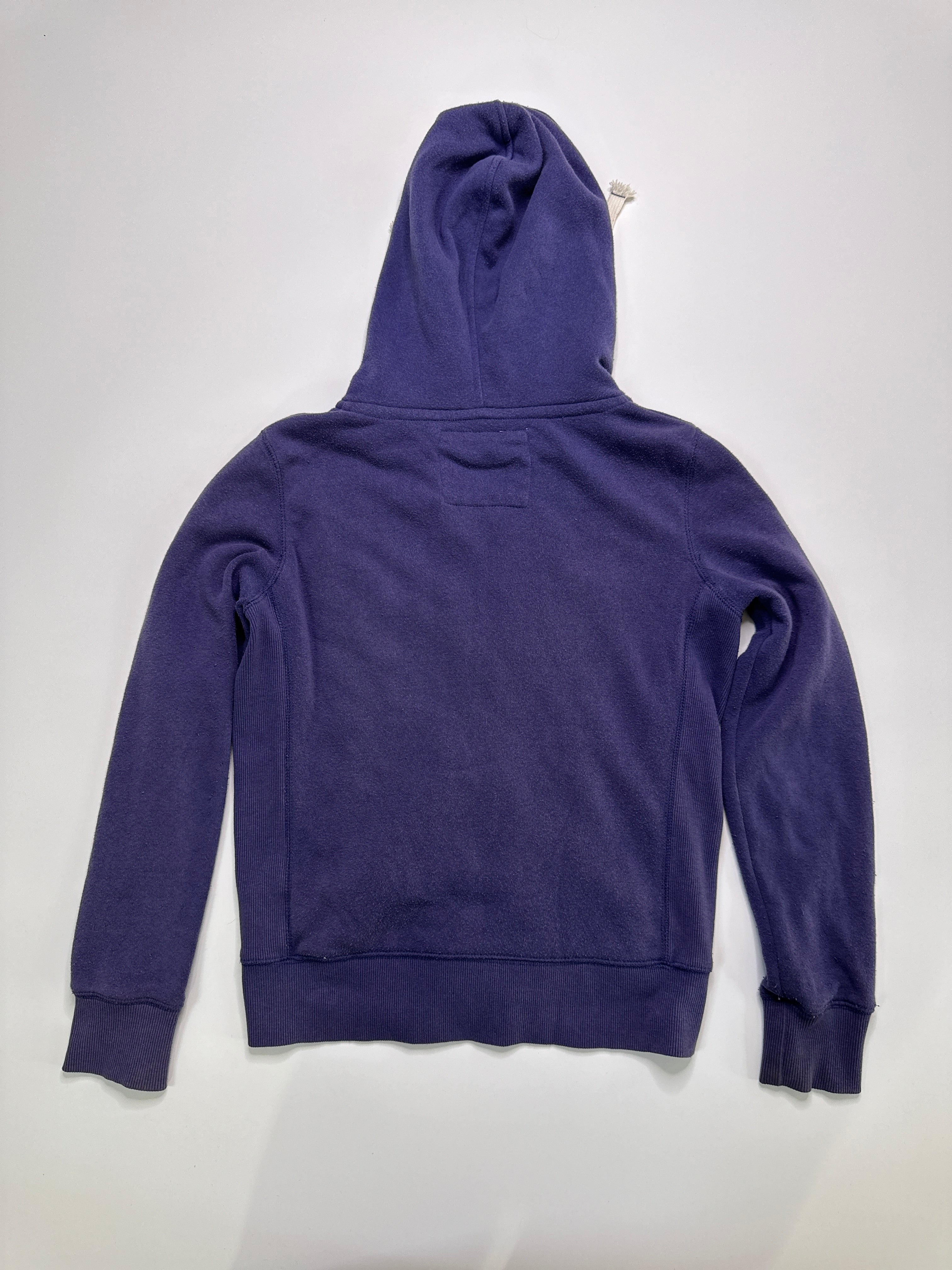 In Extenso | California 1988 Navy Full Zipper Hoodie | S