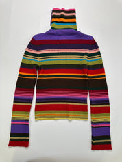 Miss Sixty | Multi coloured stripe L\S turtle Neck | M