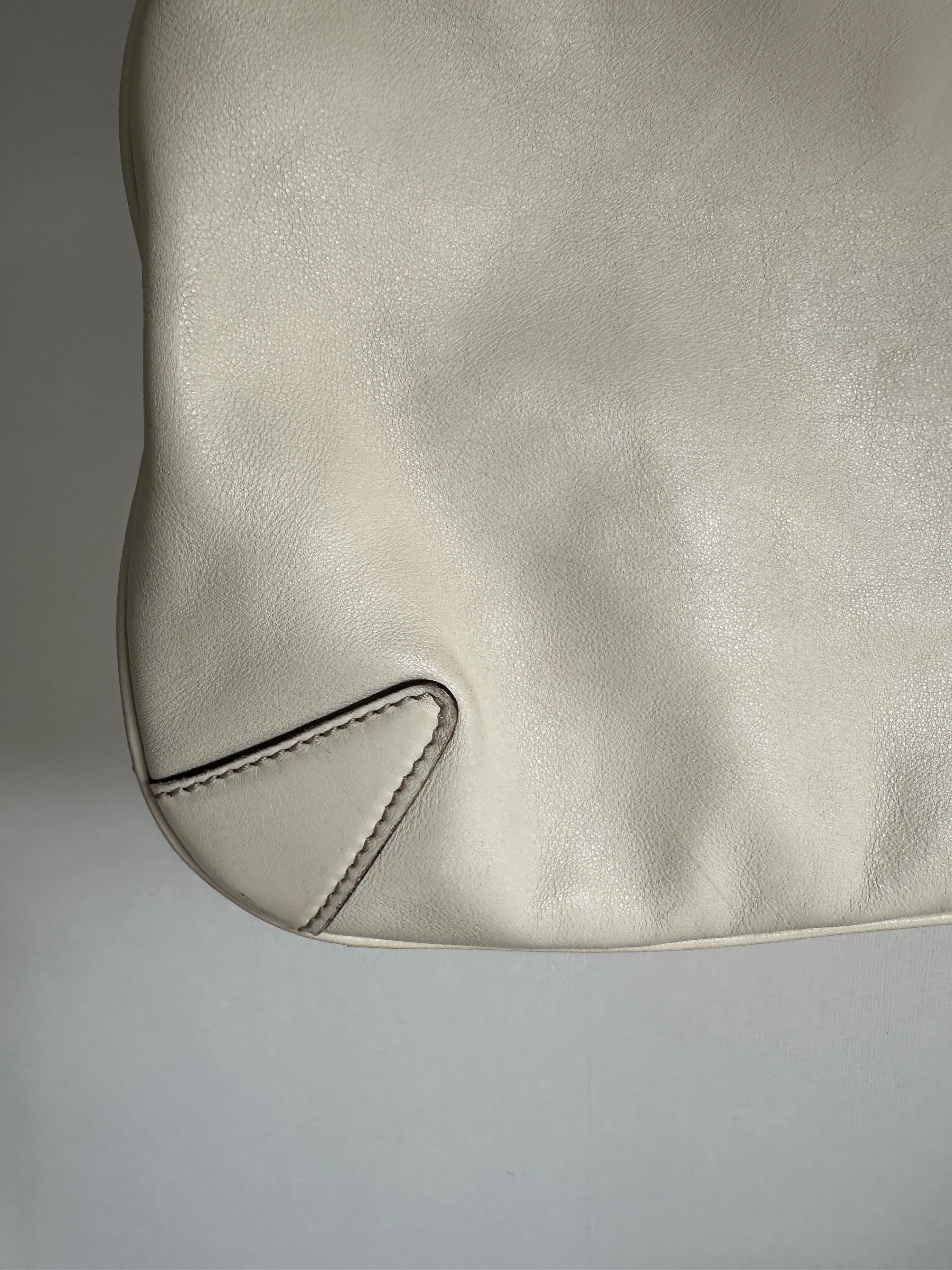 GUCCI Horsebit Creole Leather Hobo Bag