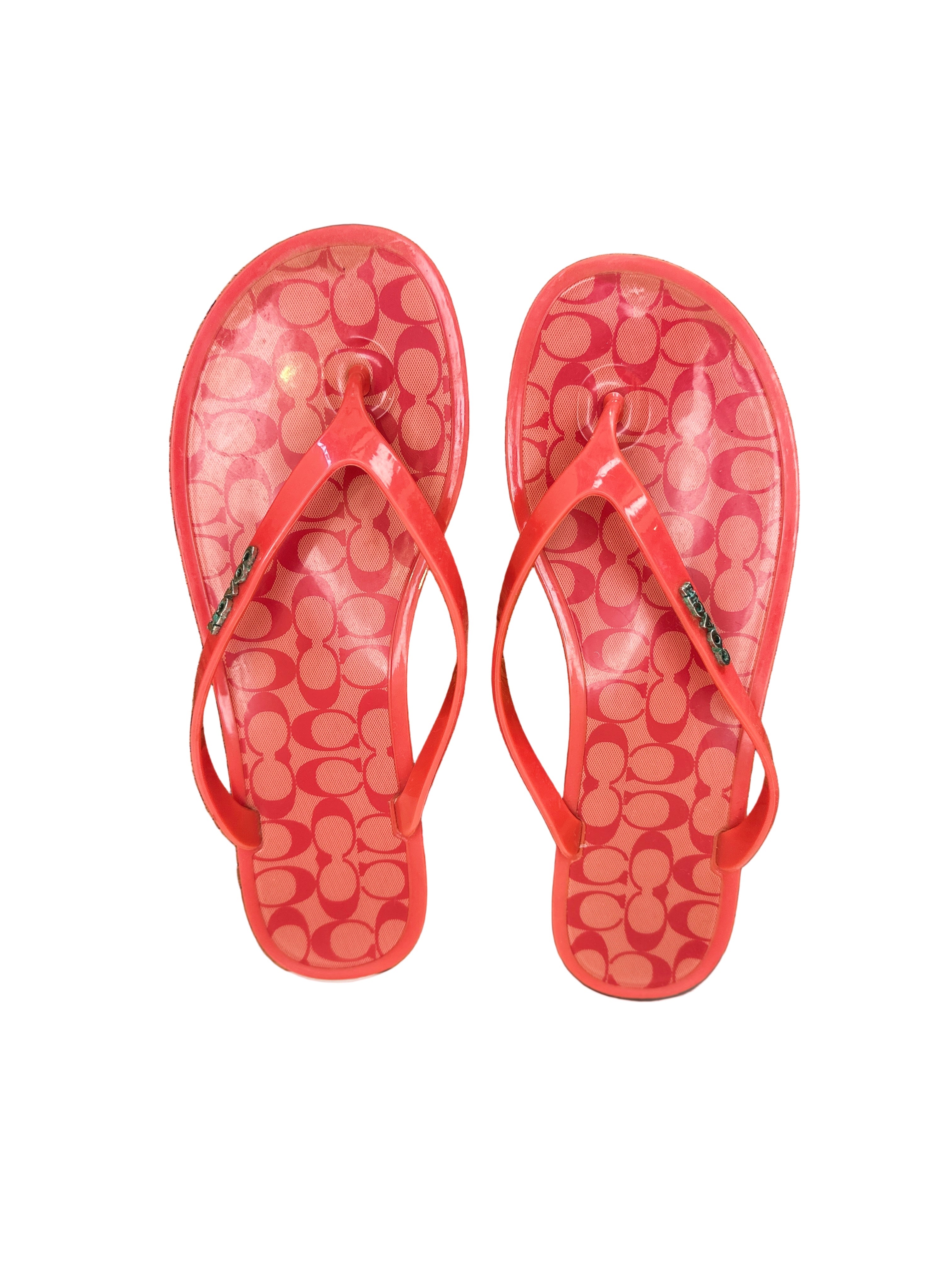 COACH | Coral Lyra Sandals | US 8