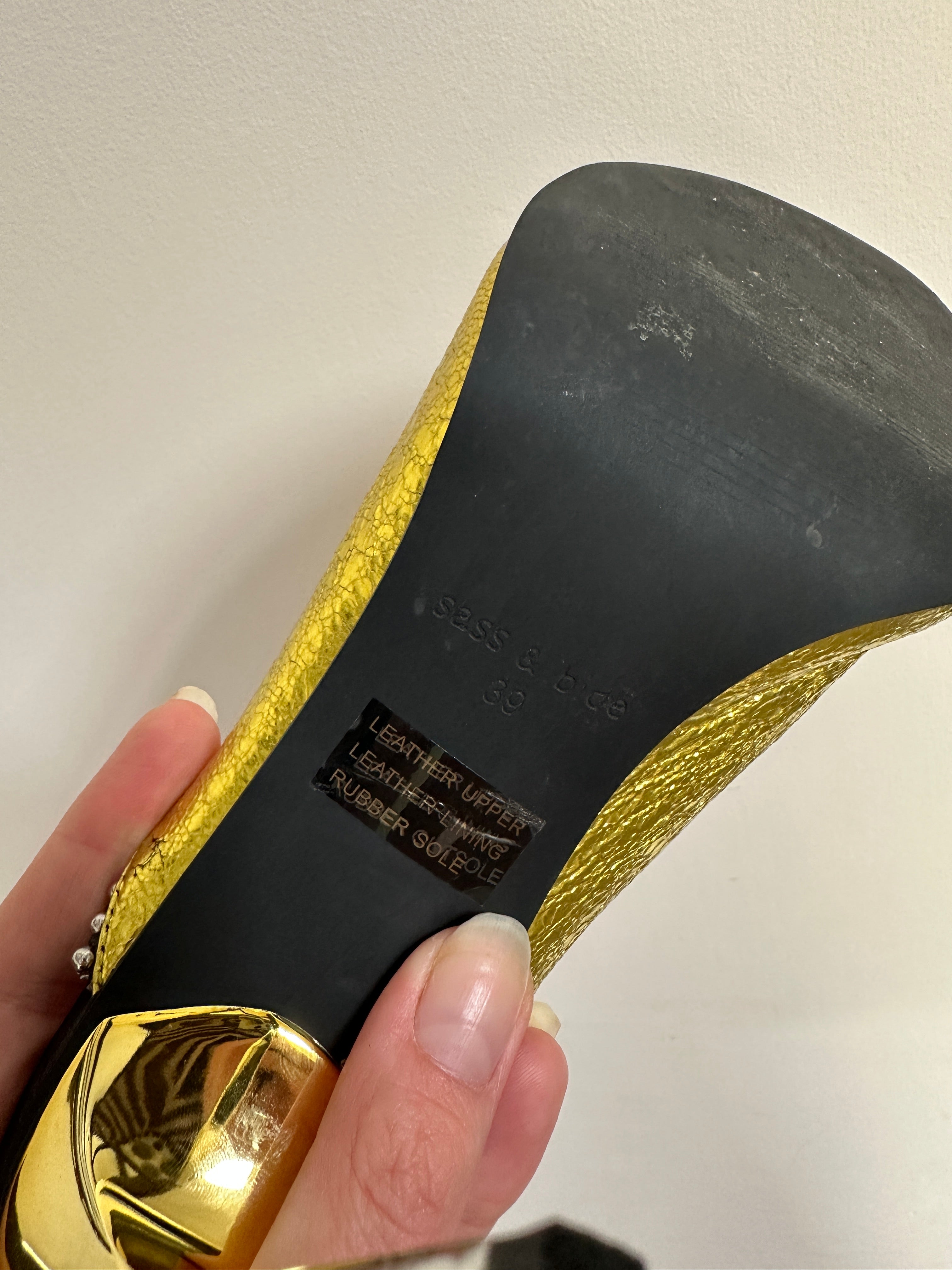 SASS & BIDE | Golden Hour Mule Stiletto | 39