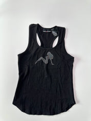 DKNY 00s Graphic Racerback Tank | xs