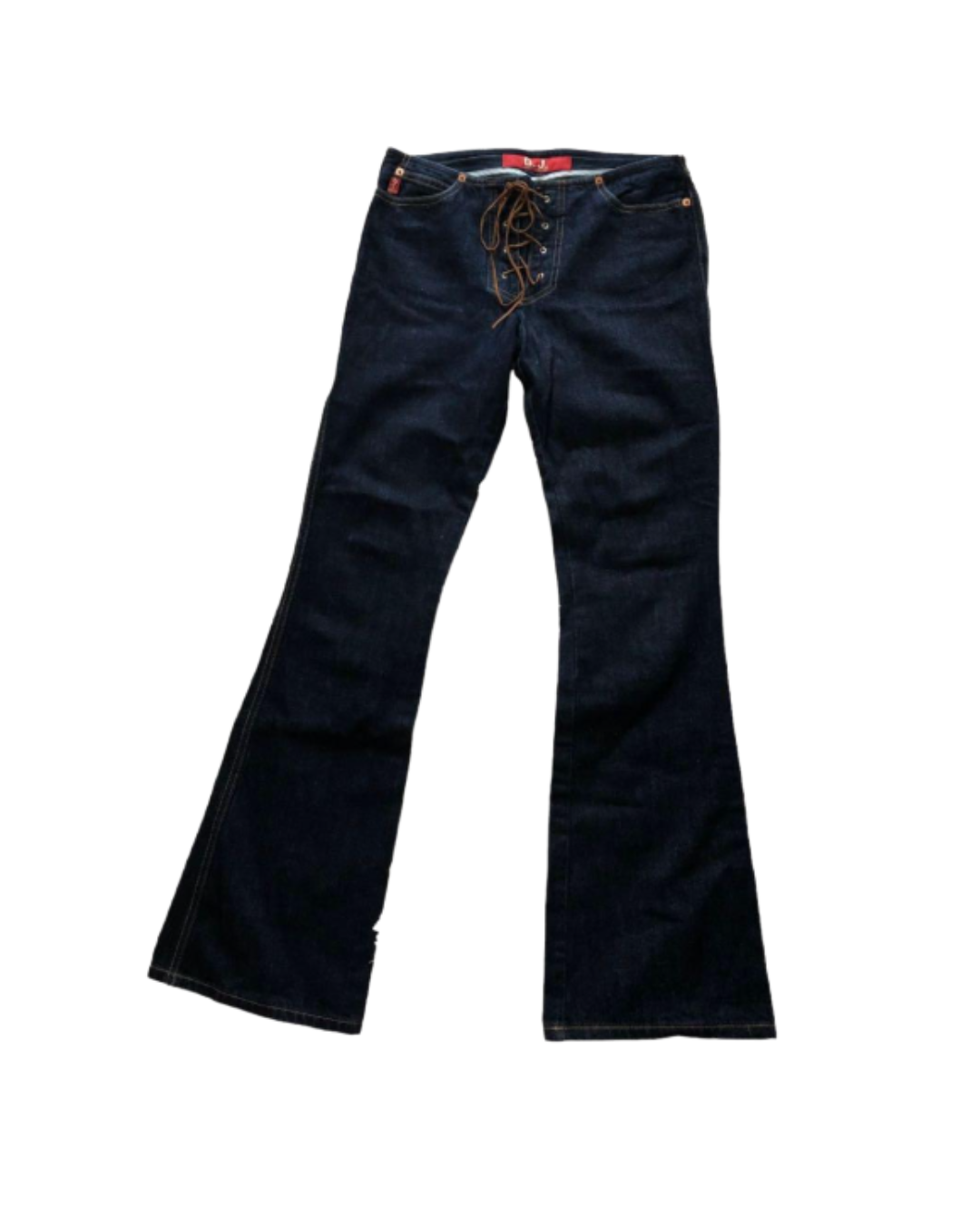 GUESS LACE UP BOOTCUT JEANS