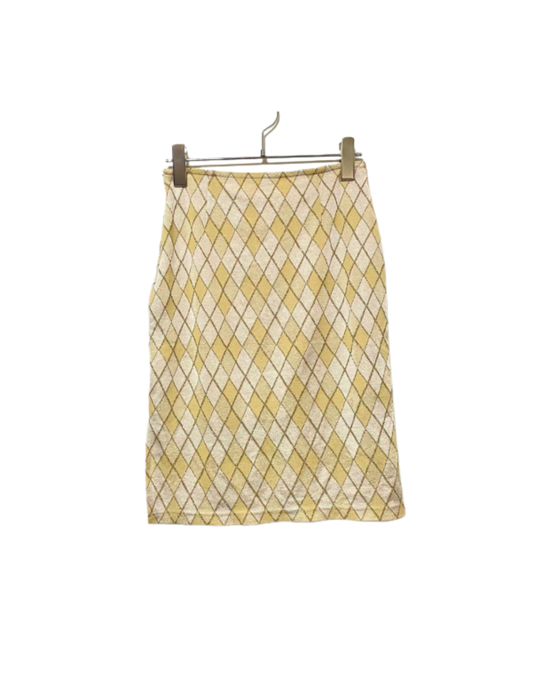 MISS ARTEMIS GILTER DIAMOND PATTERN SKIRT 00s | M