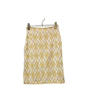 MISS ARTEMIS GILTER DIAMOND PATTERN SKIRT 00s | M