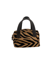 GUIAS PONY HAIR LEATHER BOSTON BAG - Made in Italy
