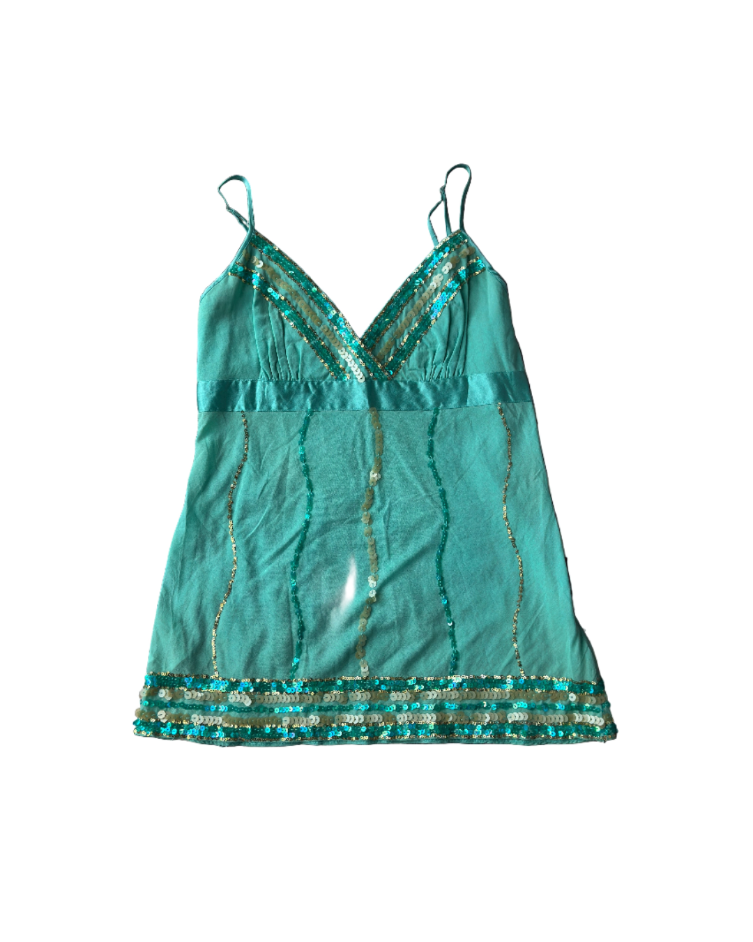 BEBE RARE Y2K Sequin Cami | 10