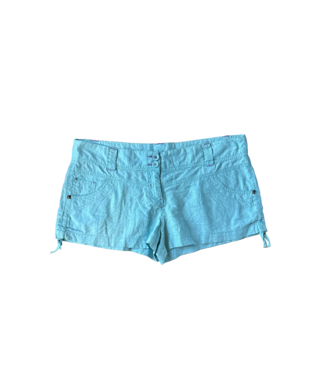 GEORGE Aqua Cotton Shorts | 16