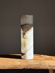 White & Green Onyx Lamp