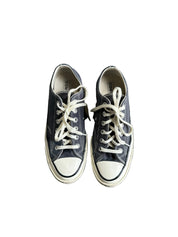 Converse Vintage Navy Low Cut Shoes | 37.5