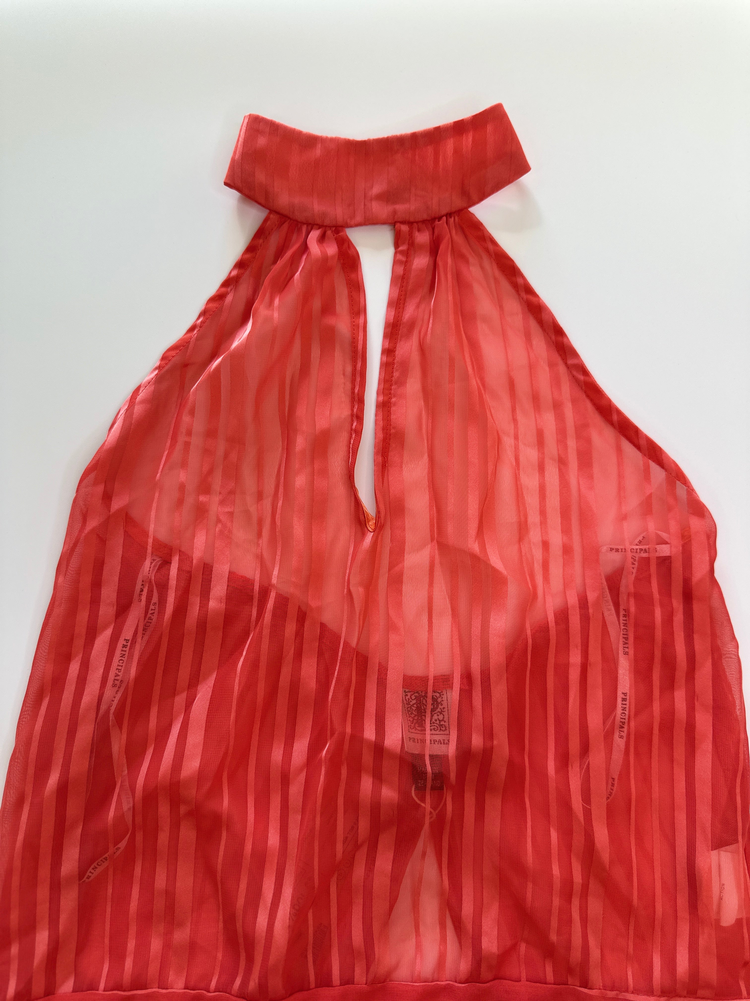 Principals | Vintage Coral Halter Neck | 10