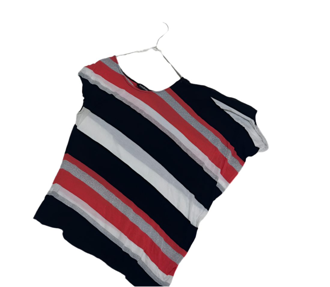 BEBE OFF THE SHOULDER Y2K TOP