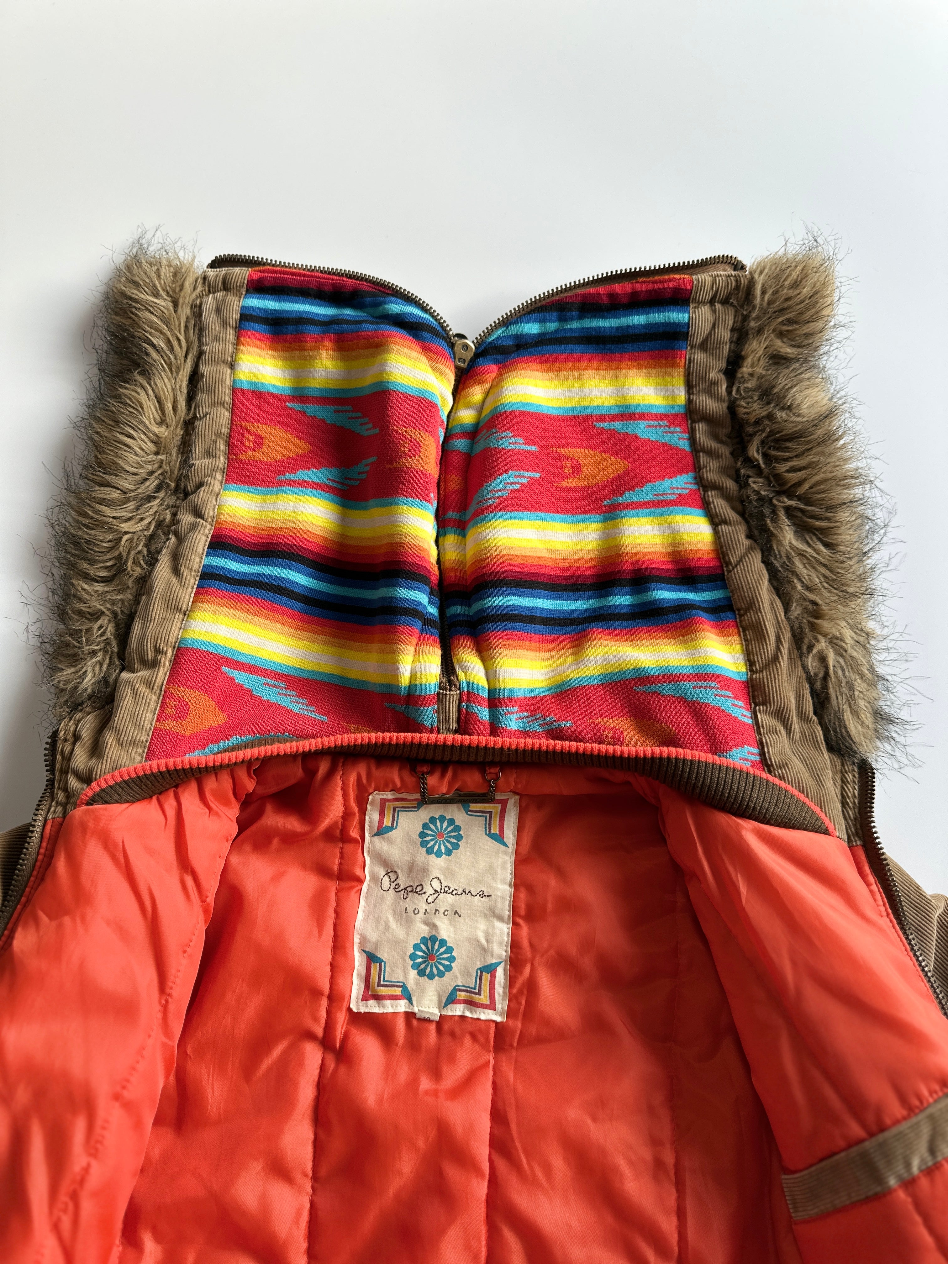 Pepe Jeans London | Vintage Corduroy Bomber Jacket | s