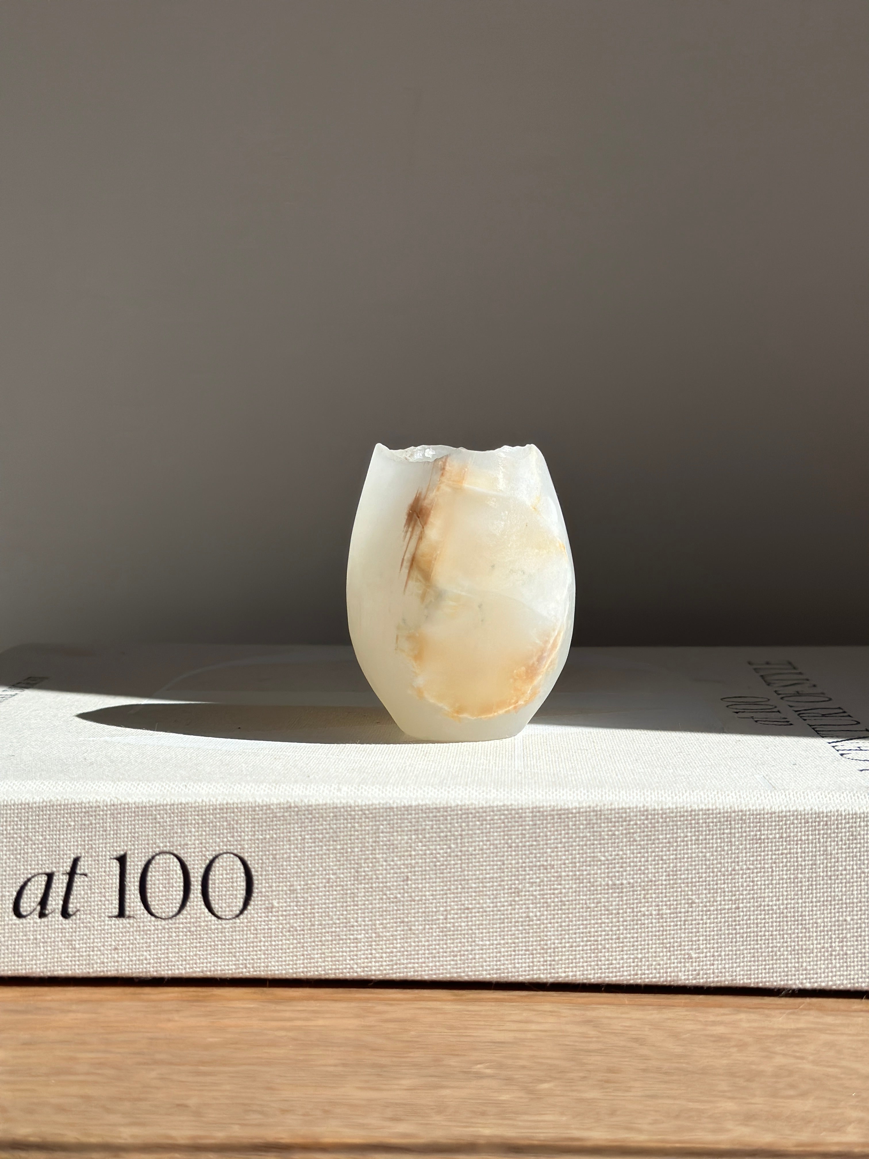 Tulip Onyx Candle Holder