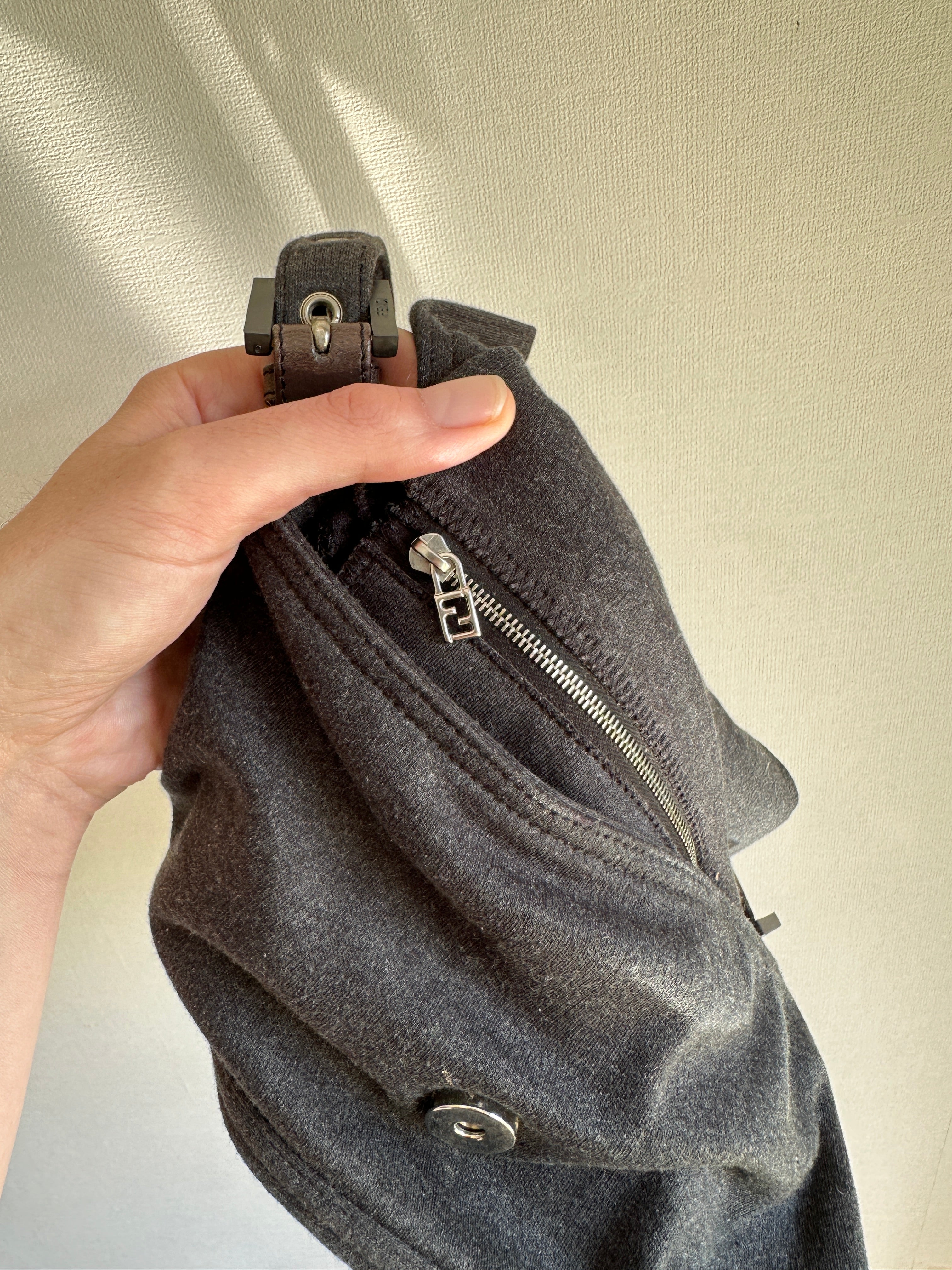 FENDI | Vintage Baguette Jersey Shoulder Bag