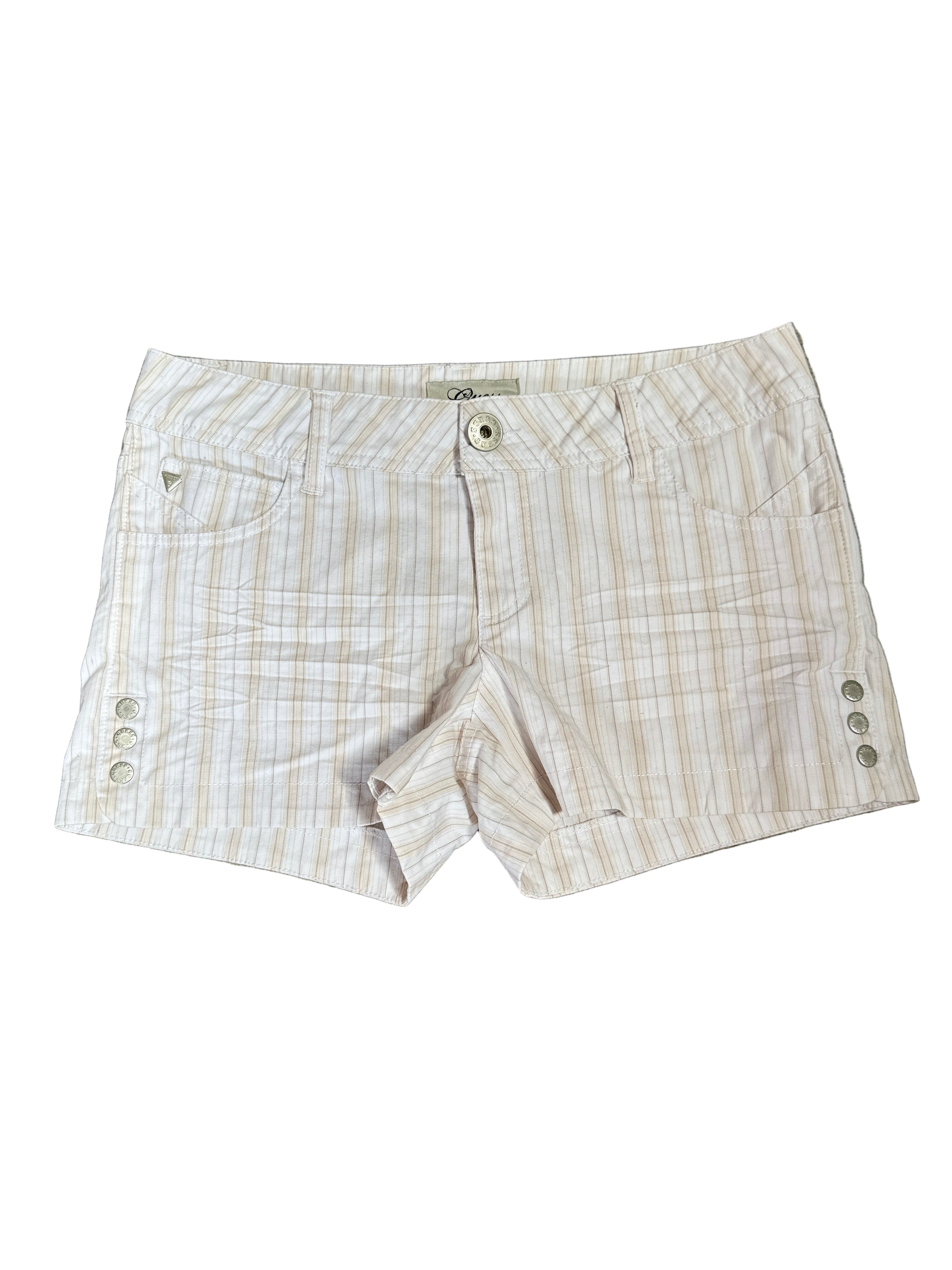 Guess Pinstripe Cotton Shorts | 8