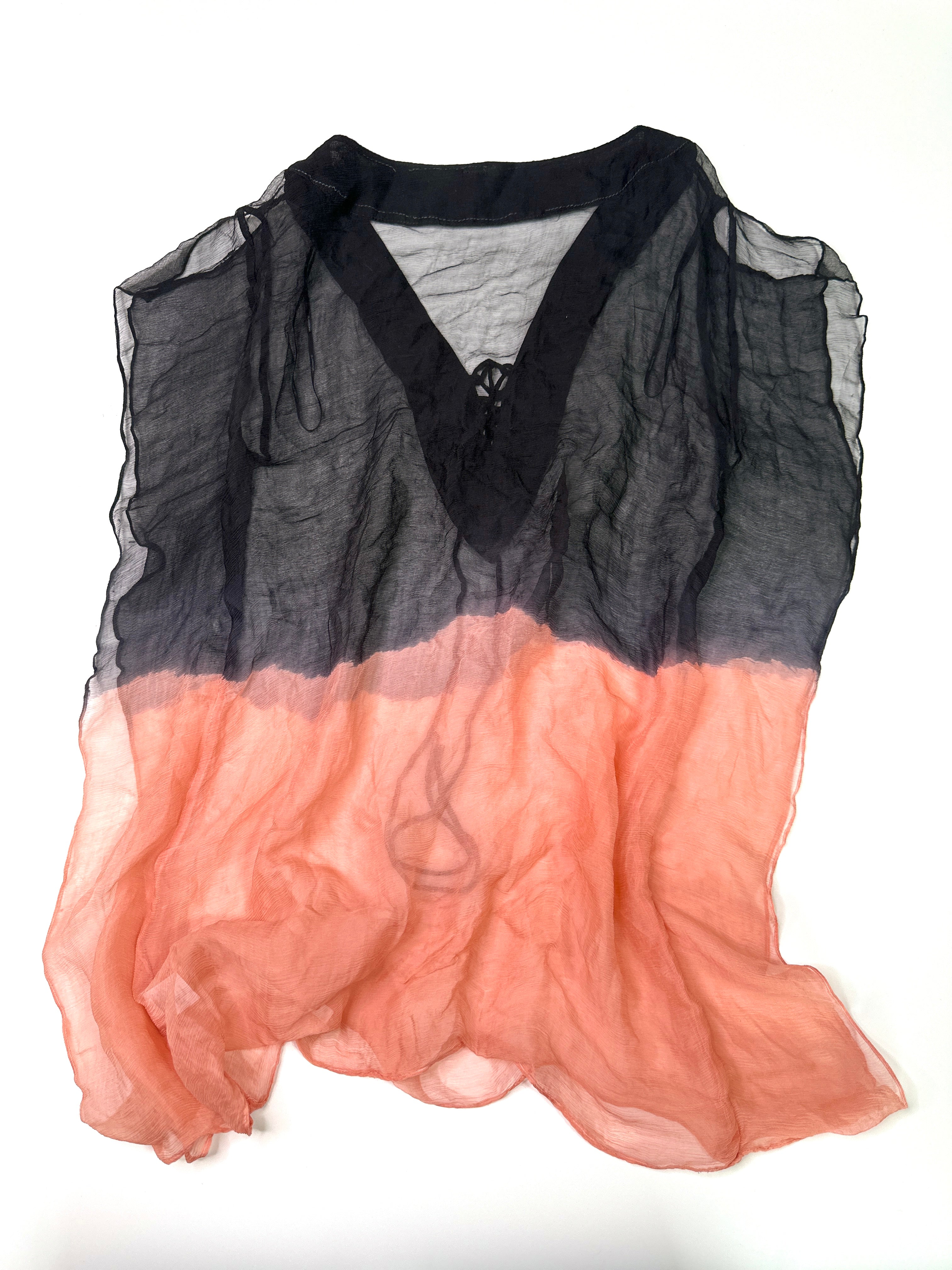 Glassons Silk 00s Ombré Sheer Top | 8