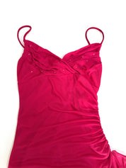 City Triangles | Y2K Hot Pink Made in USA Dress | L