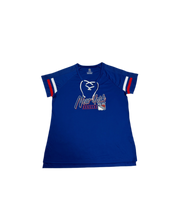 NHL Official Womens Grand Athena New York Rangers Blue Lace Up | L