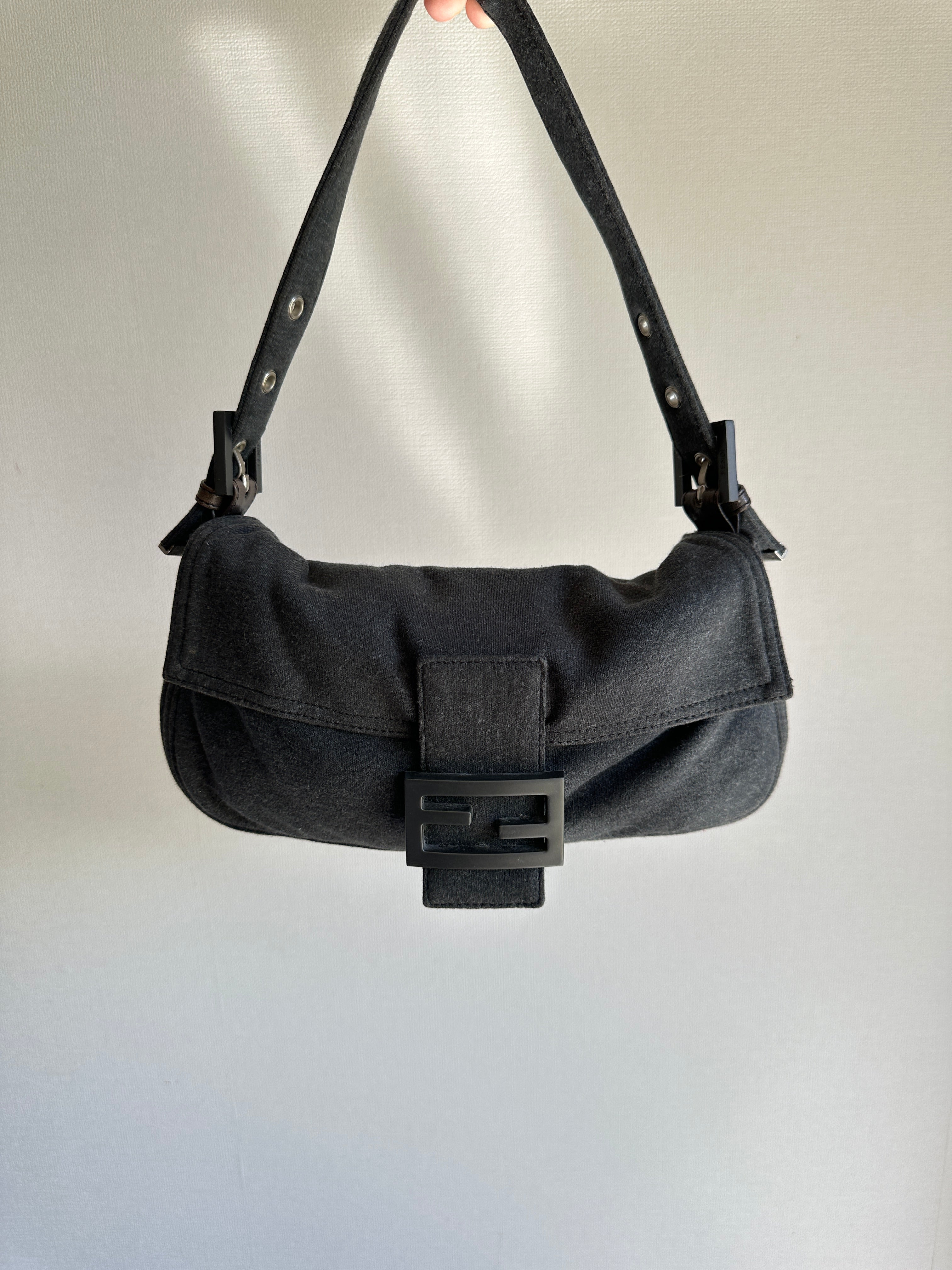 FENDI | Vintage Baguette Jersey Shoulder Bag
