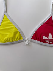 Adidas Originals | Red & Yellow Bikini Top | xs
