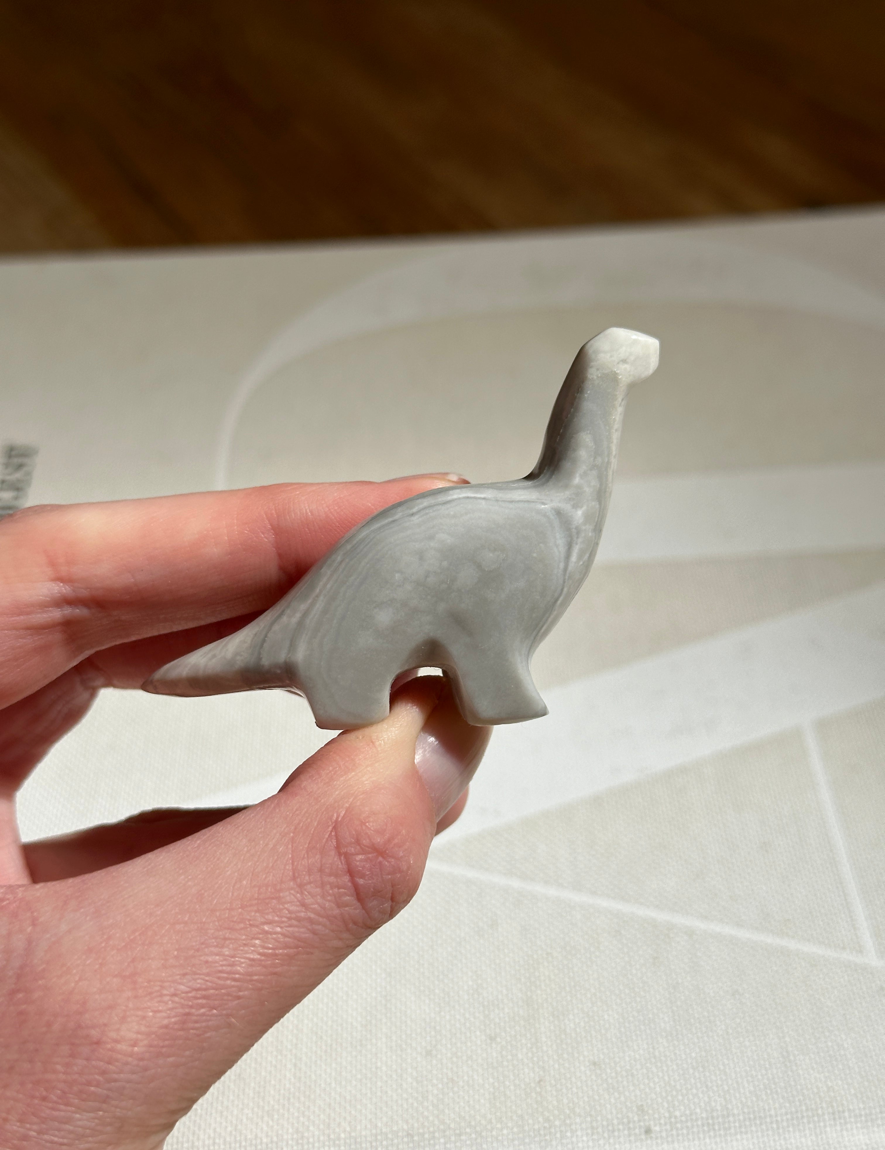 Apatosaurus Small Dinosaur Grey