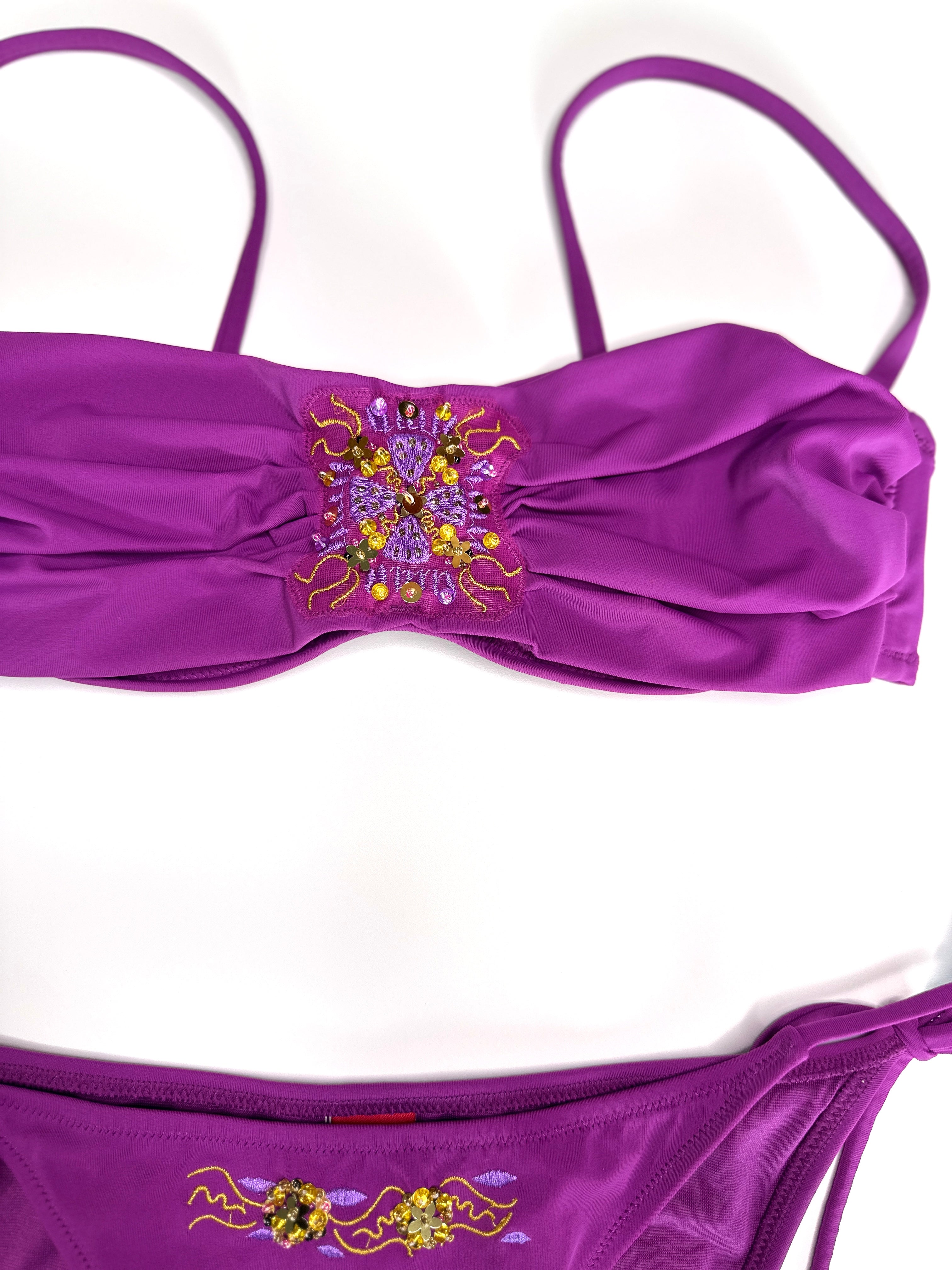 Yamamay Italy | Limited Edition JLO 2013 Purple Grape Bikini BNWT | M
