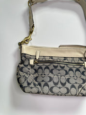 Coach Signature Denim Shoulder Bag