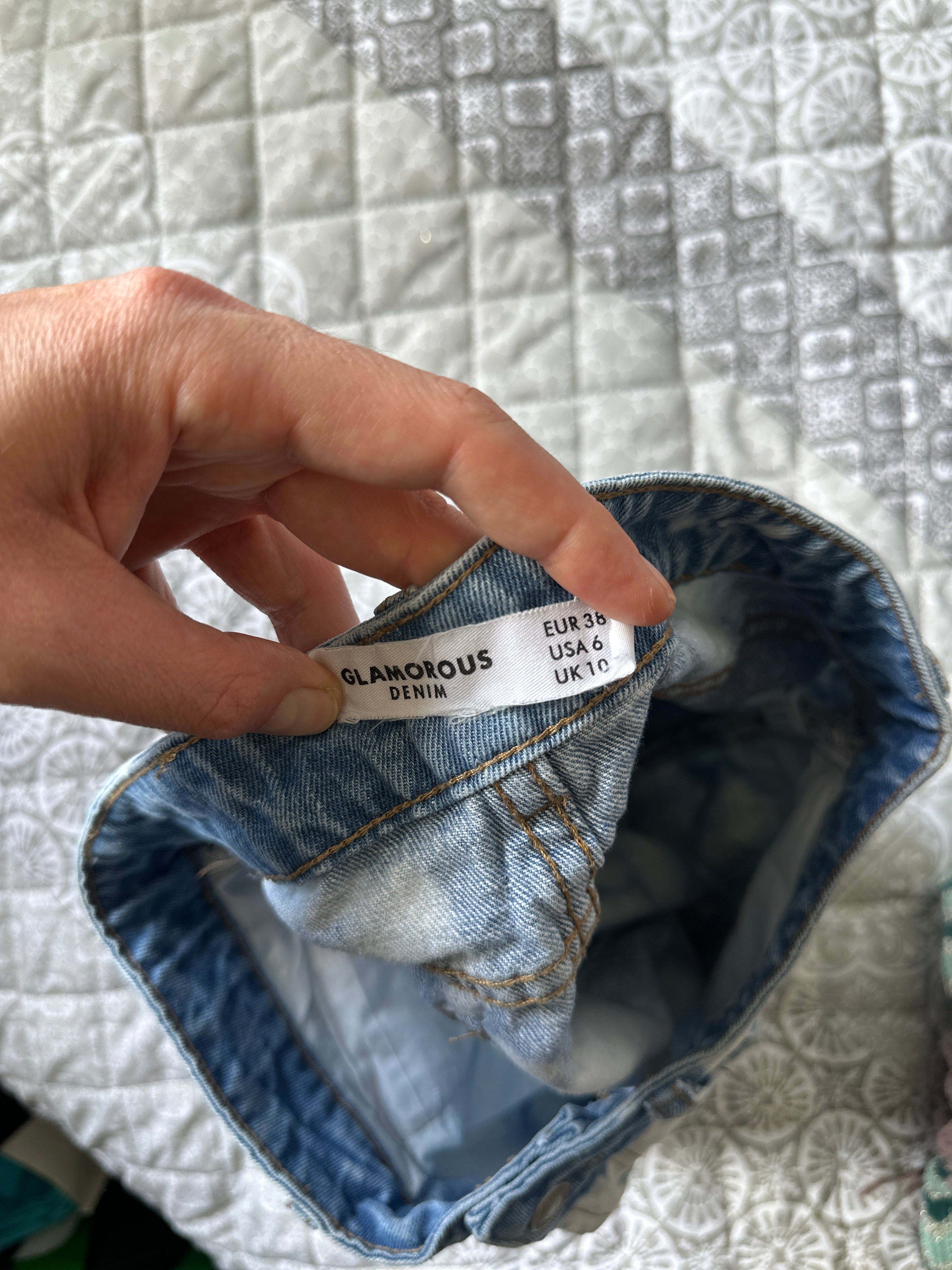 GLAMOROUS DENIM SKIRT | 10