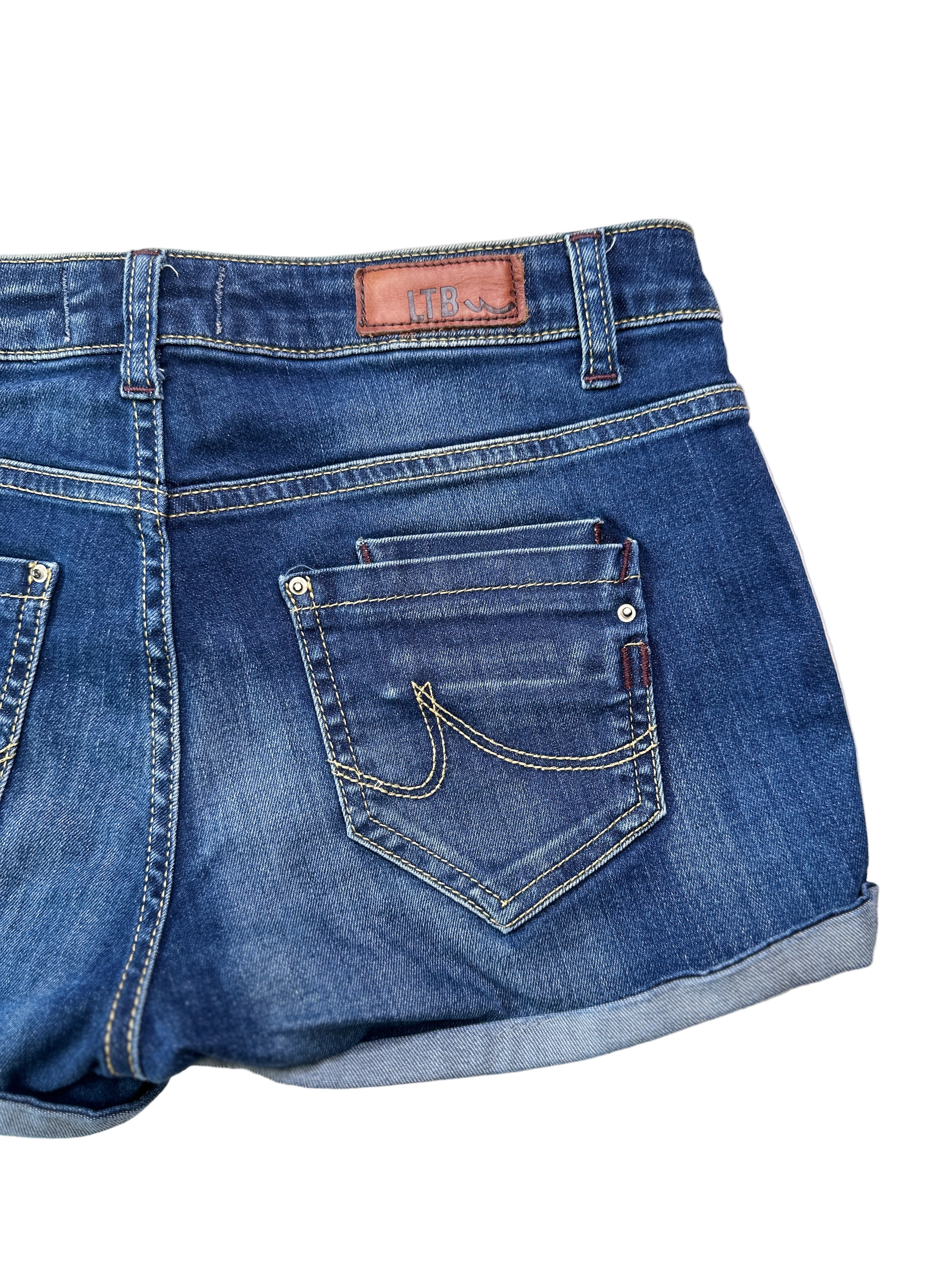 LTB Rhinestone Jean Shorts | 8