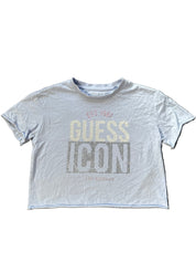 GUESS Rhinestone Crop | XS