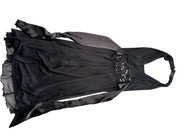 STAX BLACK HALTER DRESS | 10