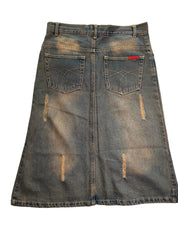 JENNYFER| Denim Midi Skirt | 8