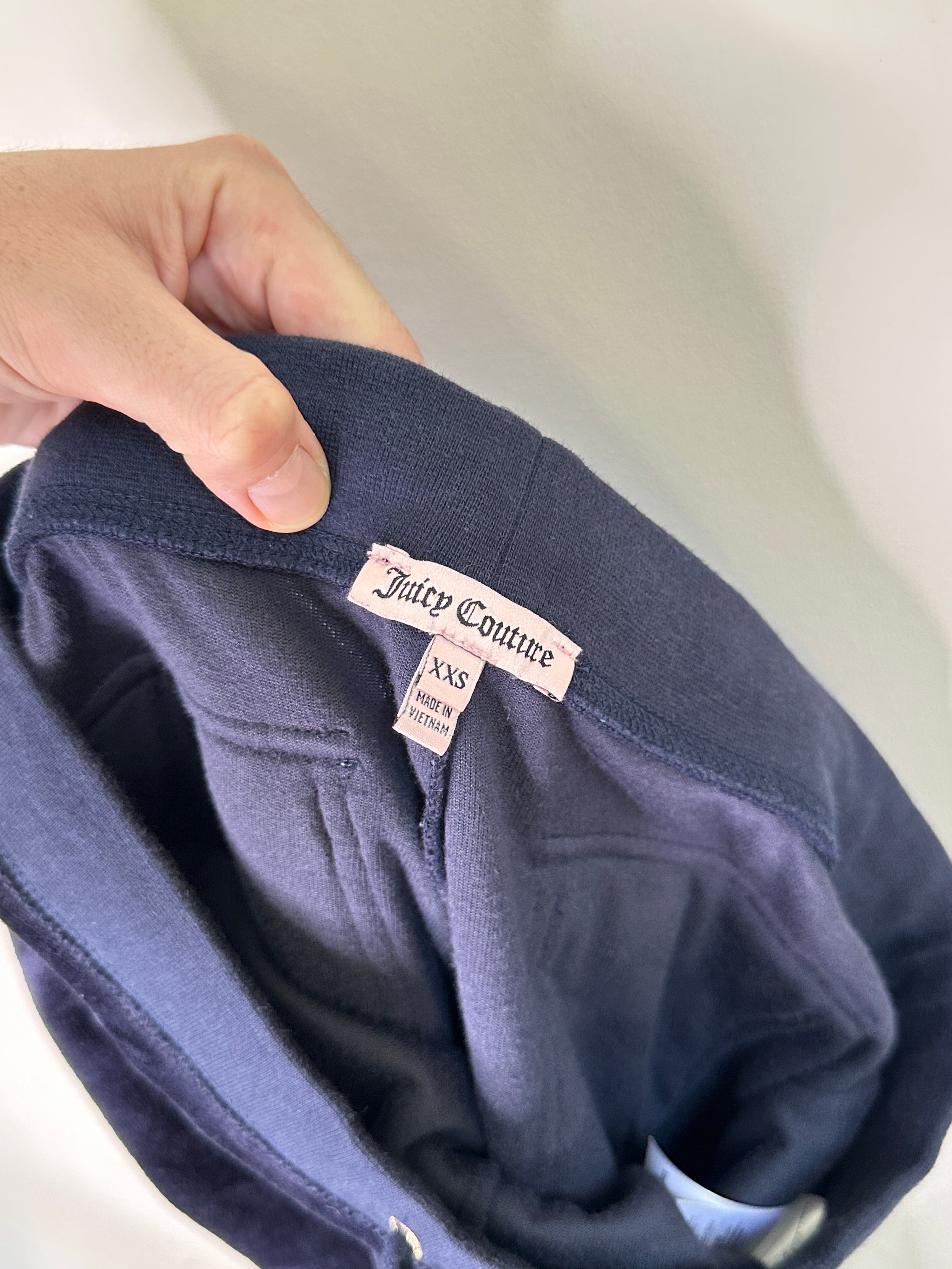 Juicy Couture | Y2K Navy Blue Jogger | xxs
