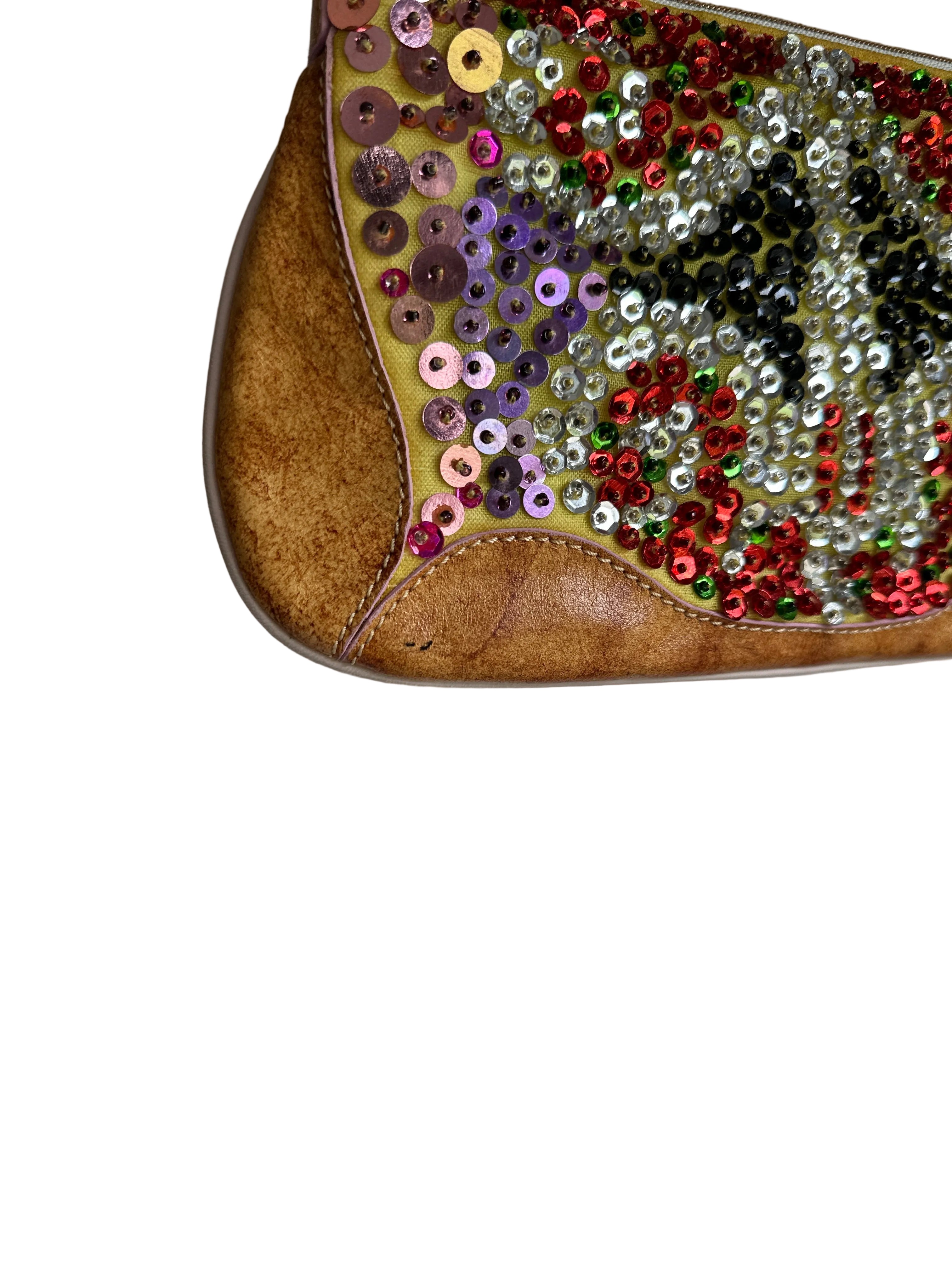 Christian Lacroix Vintage Beaded Handbag Circa 2000s