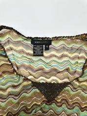 BCBG MAXAZRIA | Wave Silk Blouse