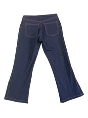 GLASSONS | 3/4 Denim Flare Capris | 10