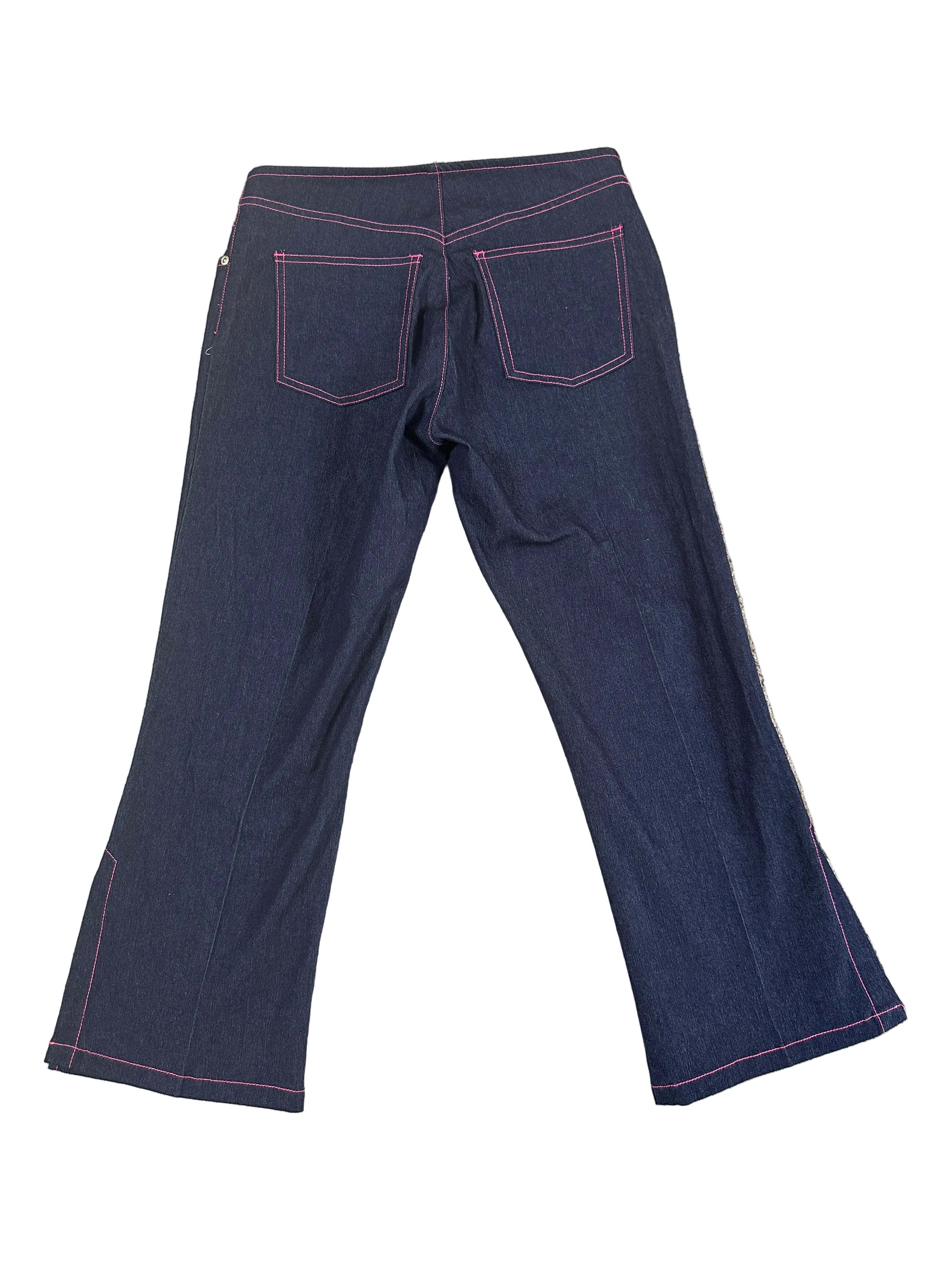 GLASSONS | 3/4 Denim Flare Capris | 10