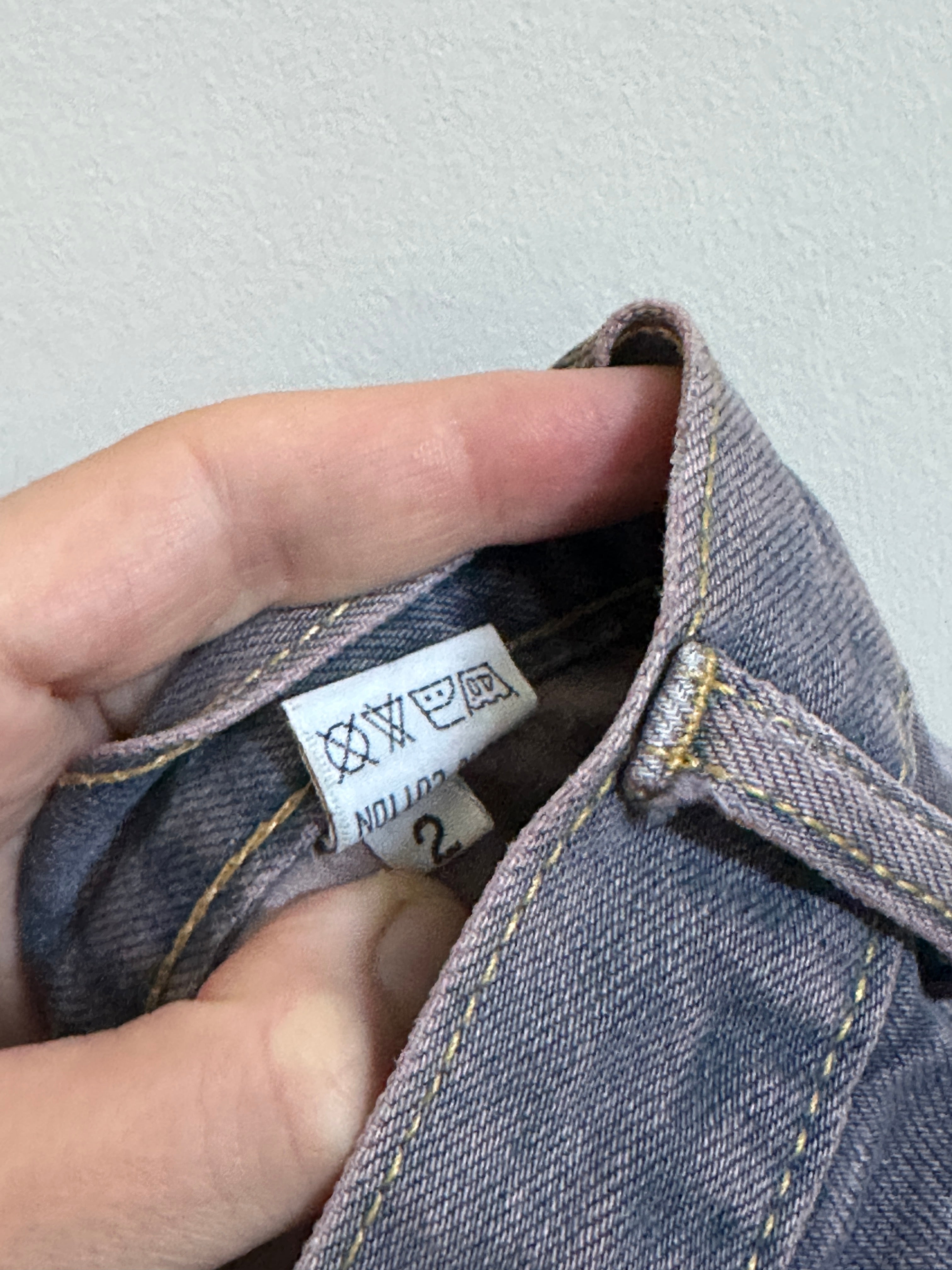 Mossimo | Y2K Pinky Denim Flare Jean | 8