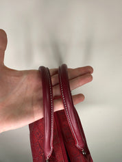 Deborah Beverly Hills Red Leather Bag
