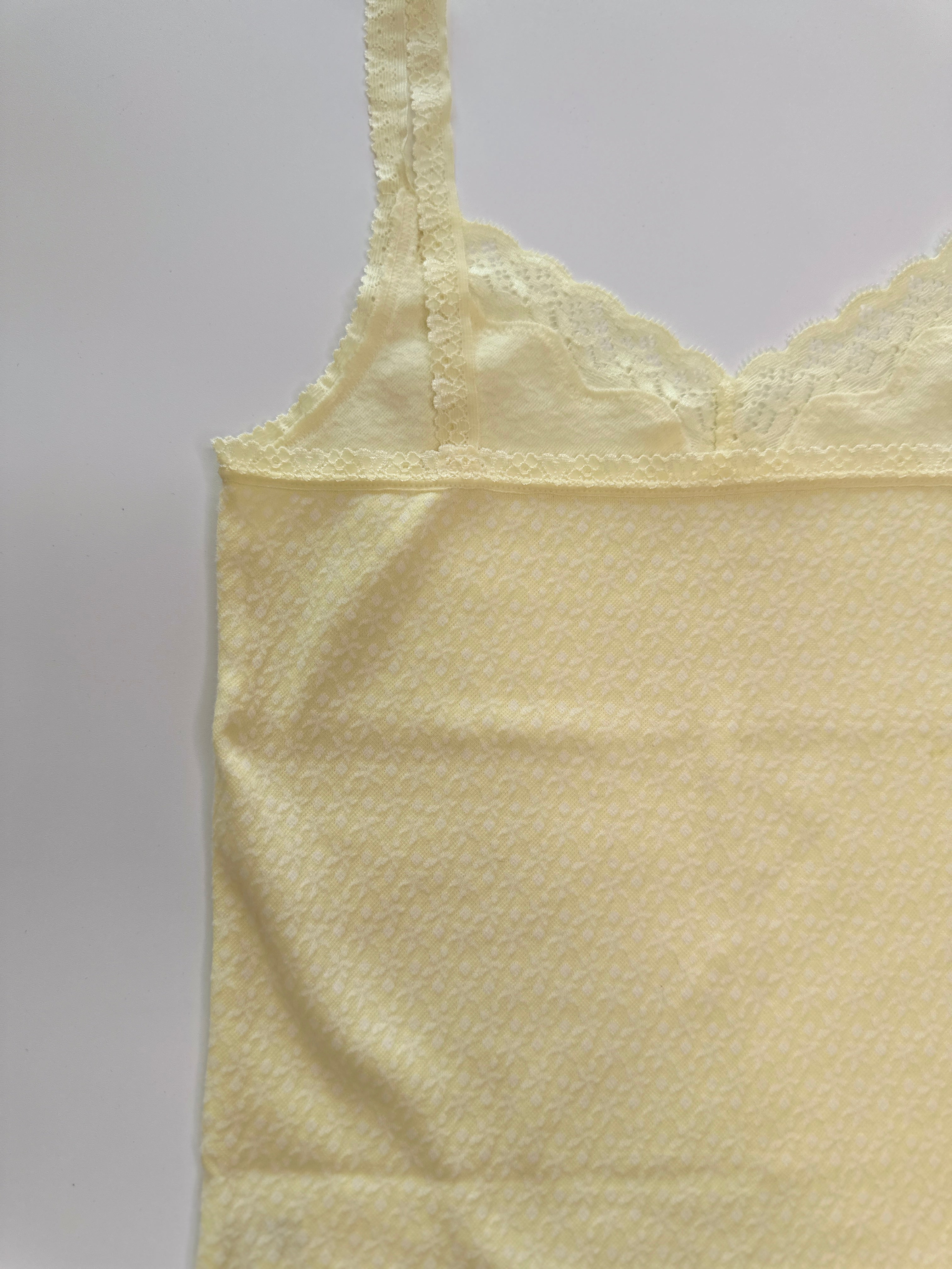 Soft Yellow Japanese Camisole | S