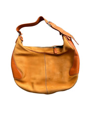 TODS | Orange Suede Hobo Bag 90s