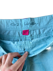 GEORGE Aqua Cotton Shorts | 16